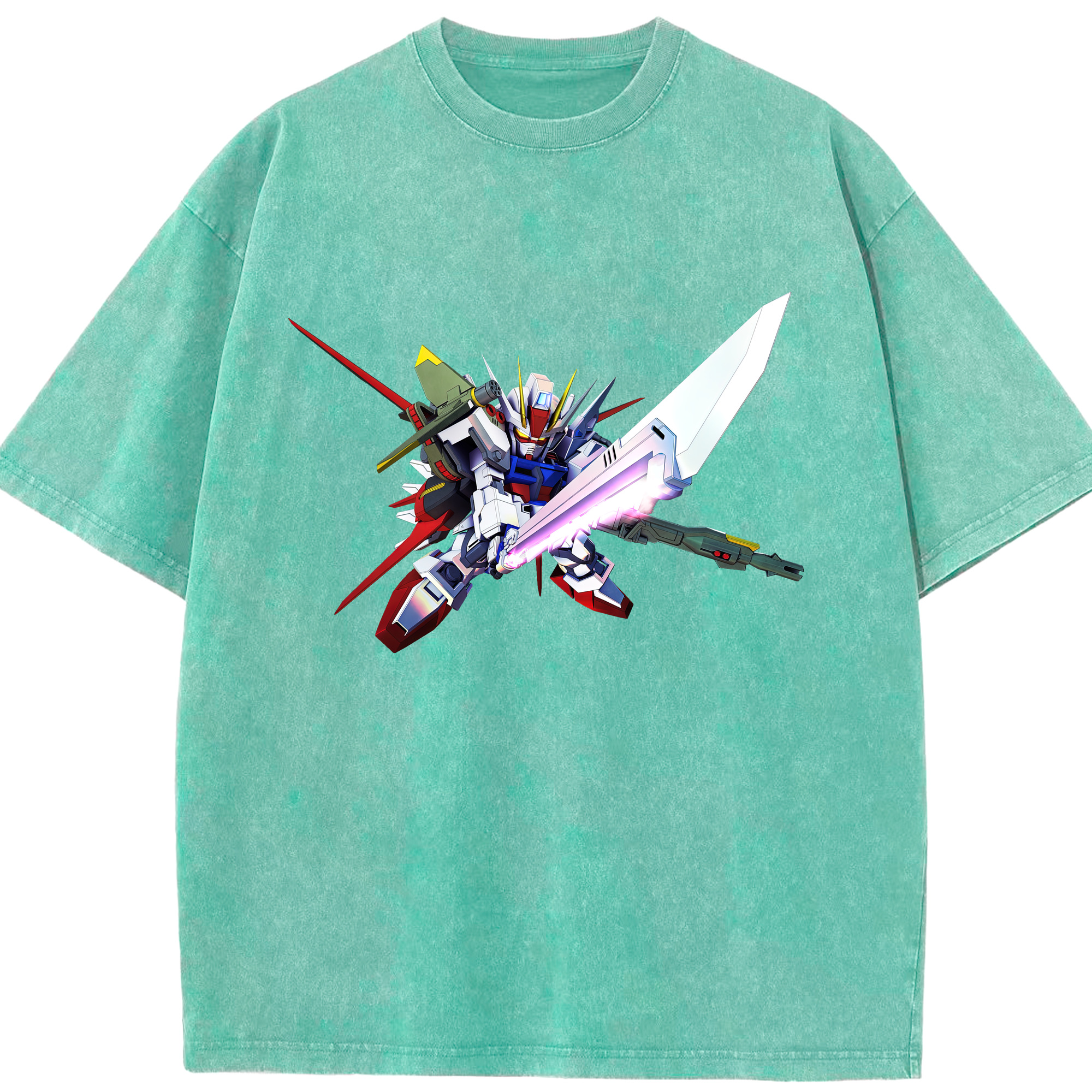 （画像用） 機動戦士ガンダム Mobile Suit Gundam 綿100% ヴィンテージ風 半袖Tシャツ（フロントプリント）